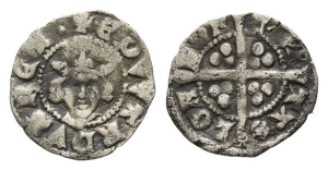 England. Plantagenet, Edward I AR Farthing.