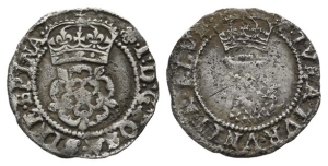 England. Stuart, James I AR Halfgroat.