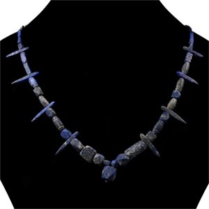 Lapis Lazuli Bead Necklace String