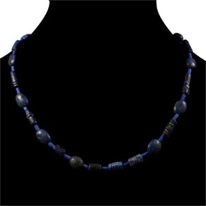 Lapis Lazuli Bead Necklace String