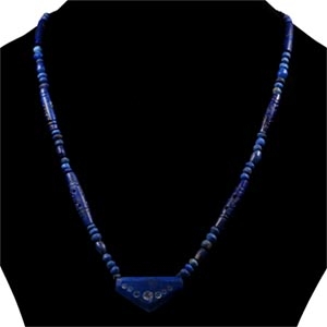 Lapis Lazuli Bead Necklace String