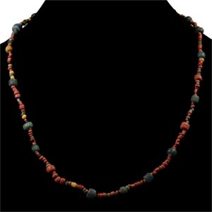 Western Asiatic Glass Bead Necklace String