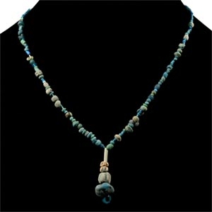 Achaemenid Stone and Glass Bead Necklace String
