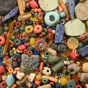 Mixed Ancient Necklace Bead Group