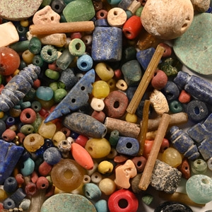 Mixed Ancient Necklace Bead Group