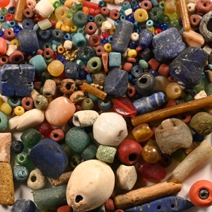 Mixed Ancient Necklace Bead Group