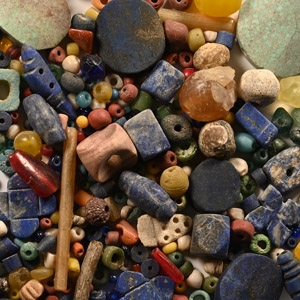 Mixed Ancient Necklace Bead Group