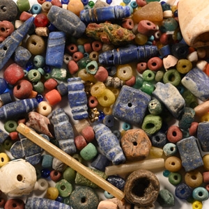 Mixed Ancient Necklace Bead Group