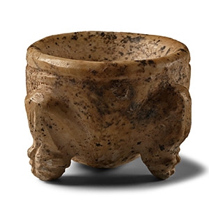 Sumerian Alabaster Cosmetic Dish