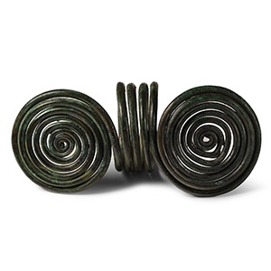Bronze Age Double Spiral Ring