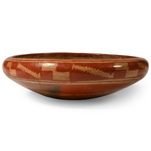 Pre-Columbian Chupicuaro Painted Terracotta Bowl