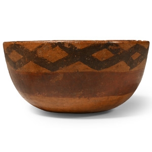 Pre-Columbian Chupicuaro Painted Terracotta Bowl
