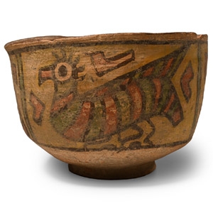 Indus Valley Mehrgarh Polychrone Cup with Birds