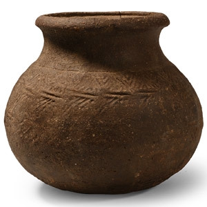 Pre-Columbian Puebloan Anasazi Black Ware Ancestral Bowl