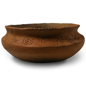 Hellenistic Bowl with Wave Design