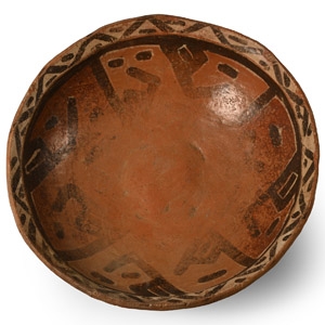 Pre-Columbian Chupicuaro Painted Buff Ware Bowl