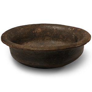 Greek Blackware Dish