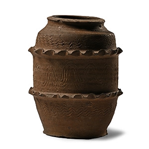 Chinese Decorated Ceramic Vessel