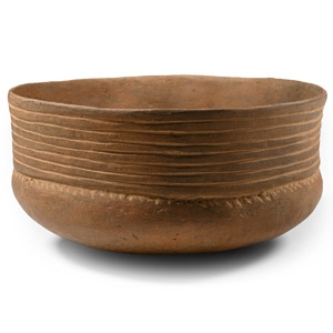 Pre-Columbian Buff Ware Round-Bottomed Bowl