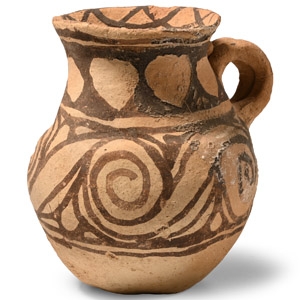 Western Asiatic Painted Buff Ware Jug