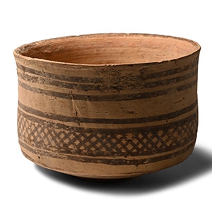 Indus Valley Mehrgarh Net-Painted Terracotta Cup