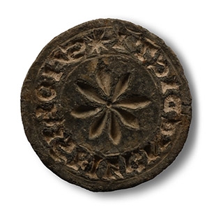 Medieval Lead Seal Matrix for John