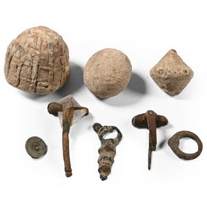 Roman Bronze and Lead Artefact Group