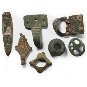 Anglo-Saxon and Viking Bronze Artefact Group