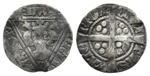 Ireland. Plantagenet, Edward I AR Penny.