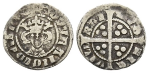 England. Plantagenet, Edward I AR Penny.