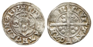 England. Plantagenet, Edward I AR Penny.
