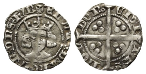 England. Plantagenet, Edward III AR Penny.