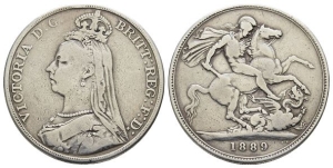 Great Britain. Hanover, Victoria AR Crown.
