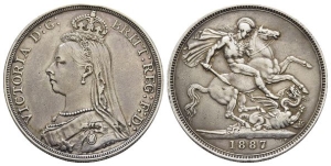 Great Britain. Hanover, Victoria AR Crown.