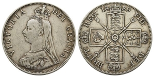Great Britain. Hanover, Victoria AR Double-Florin.