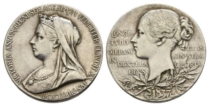 Great Britain. Hanover, Victoria AR Medal.