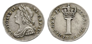 Great Britain. Hanover, George II AR Penny.