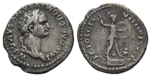 Domitian AR Denarius.