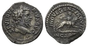 Septimius Severus AR Denarius.