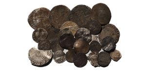  Group of  Twenty-Five [25] English Medieval AR Coins.
