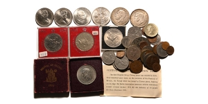 Group of Fourty-Nine [49] Great Britain Coins.