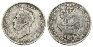Great Britain. Hanover, George IV AR Shilling.