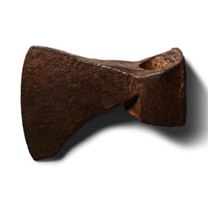 Medieval Iron Broad Axehead