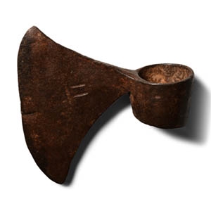 Medieval Iron Broad Axehead