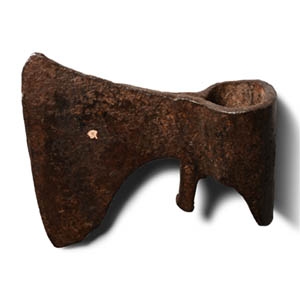 Medieval Iron Broad Axehead