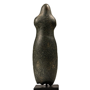 Large Stone Age Standing Goddess Idol