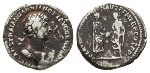 Hadrian AR Denarius.