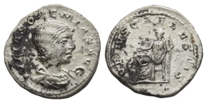 Julia Soaemias, Augusta AR Denarius.