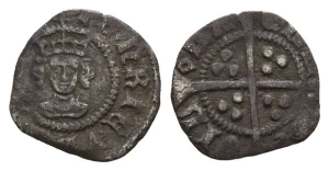 England. Lancaster, Henry VI AR Halfpenny.