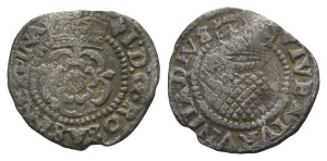 England. Stuart, James I AR Halfgroat.